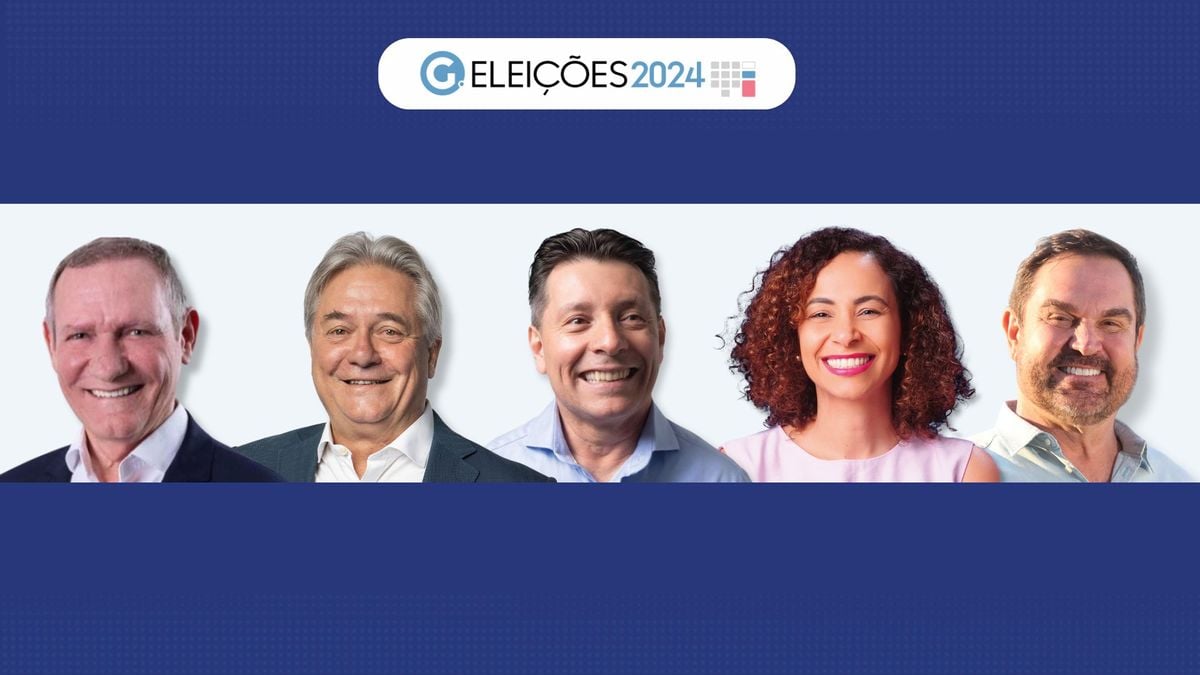 João Coser, Luiz Paulo, Assumção, Camila Valadão e Du disputaram as eleições para prefeito em Vitória