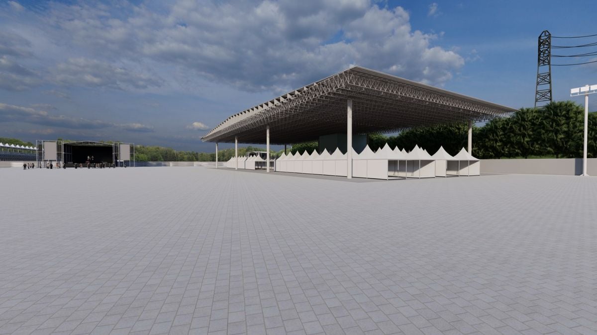 Projeções do Parque de Exposições de Cariacica por Divulgação / Prefeitura de Cariacica