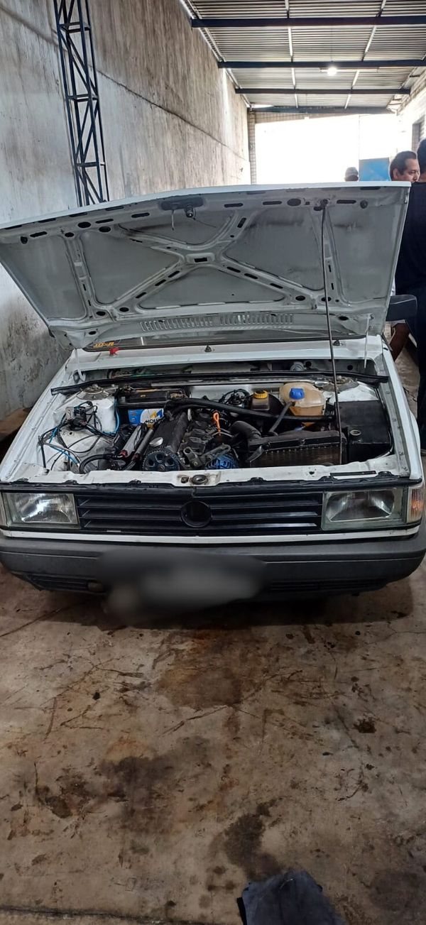 Foto da operação por Polícia Civil