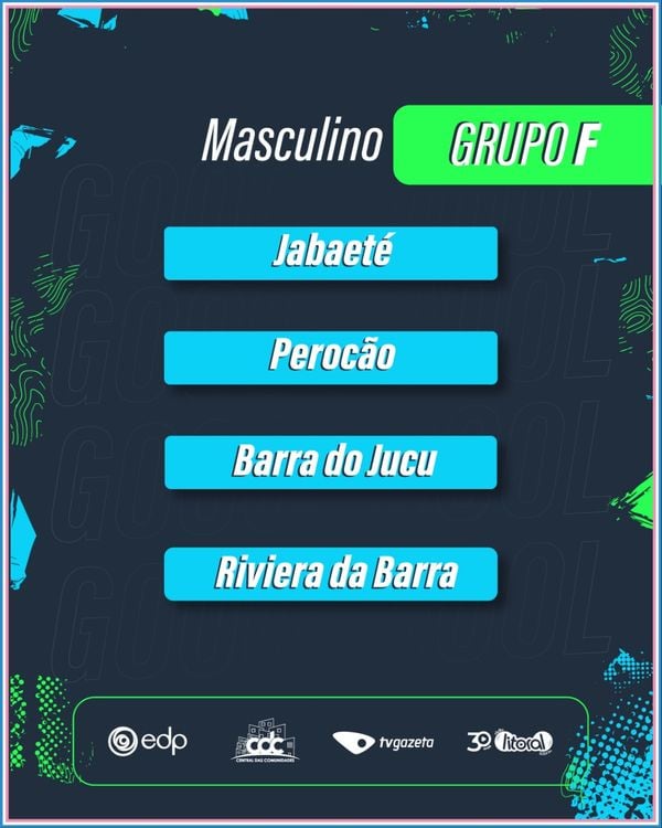 Grupos definidos para o futebol masculino na Taça EDP das Comunidades 2024 por Rede Gazeta
