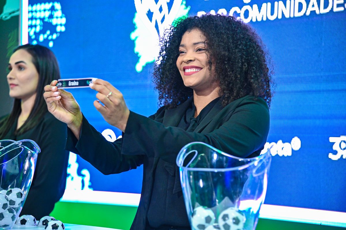 Sorteio de chaves da Taça EDP das Comunidades 2024 por Arthur Louzada