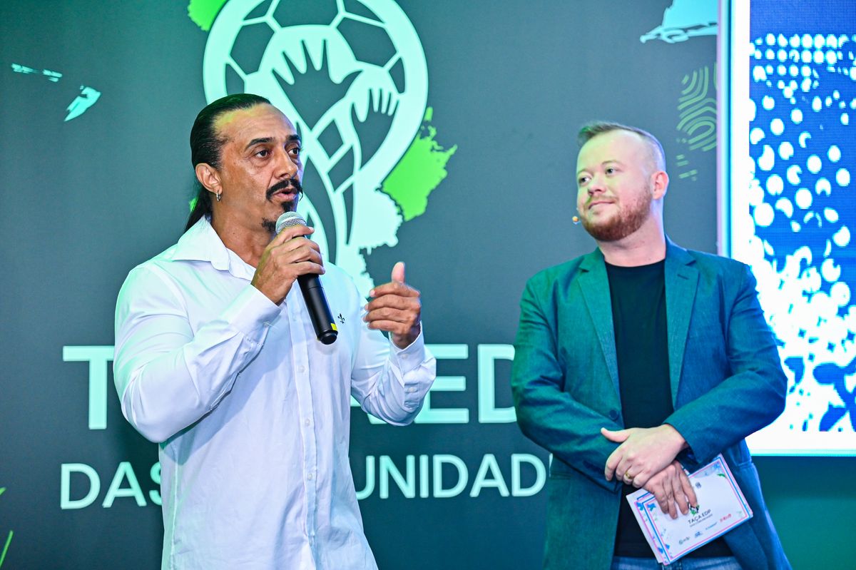 Sorteio de chaves da Taça EDP das Comunidades 2024 por Arthur Louzada