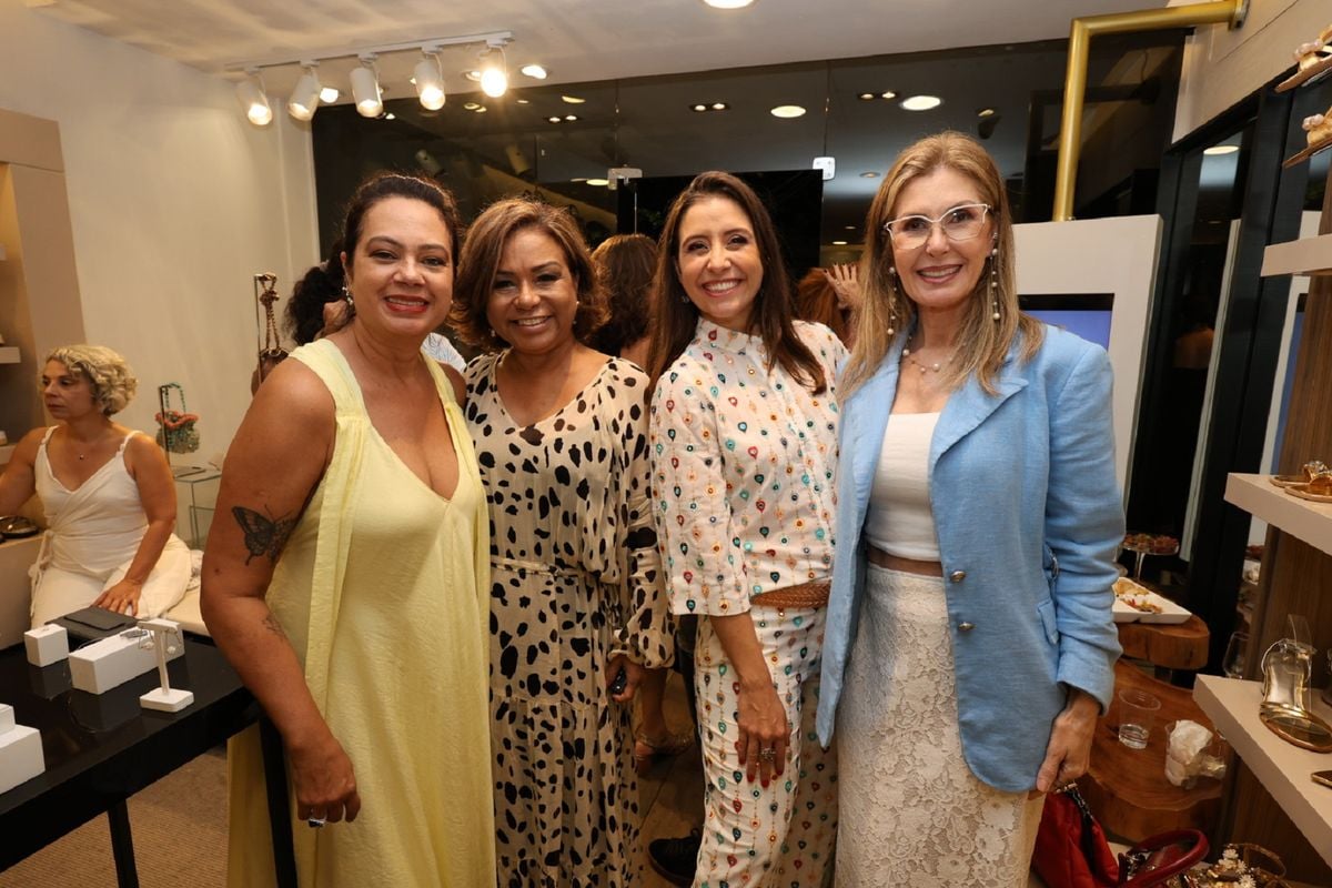 Alice Mendes, Liliane Libardi, Brenda Riva e Christina Drummond