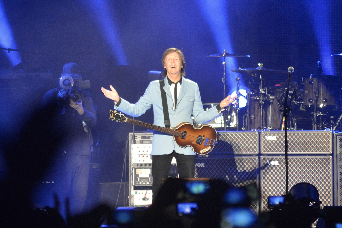 Show de Paul McCartney no estádio Kleber Andrade