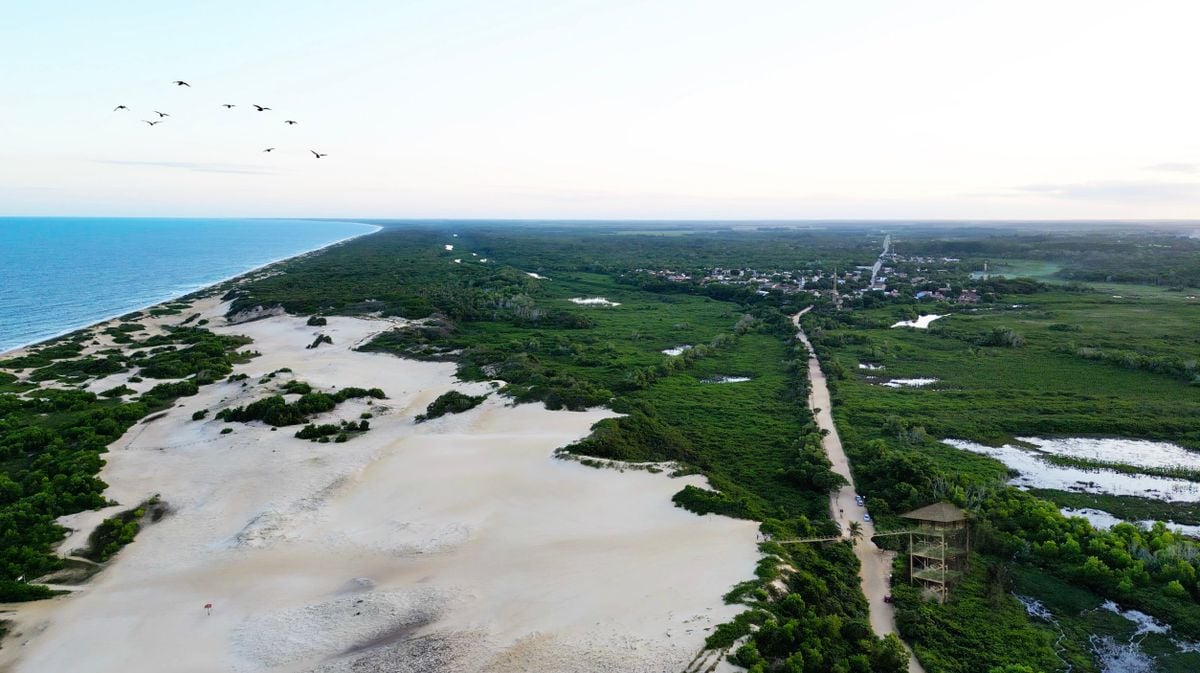 Vila de Itaúnas vai ganhar mirante com tirolesa