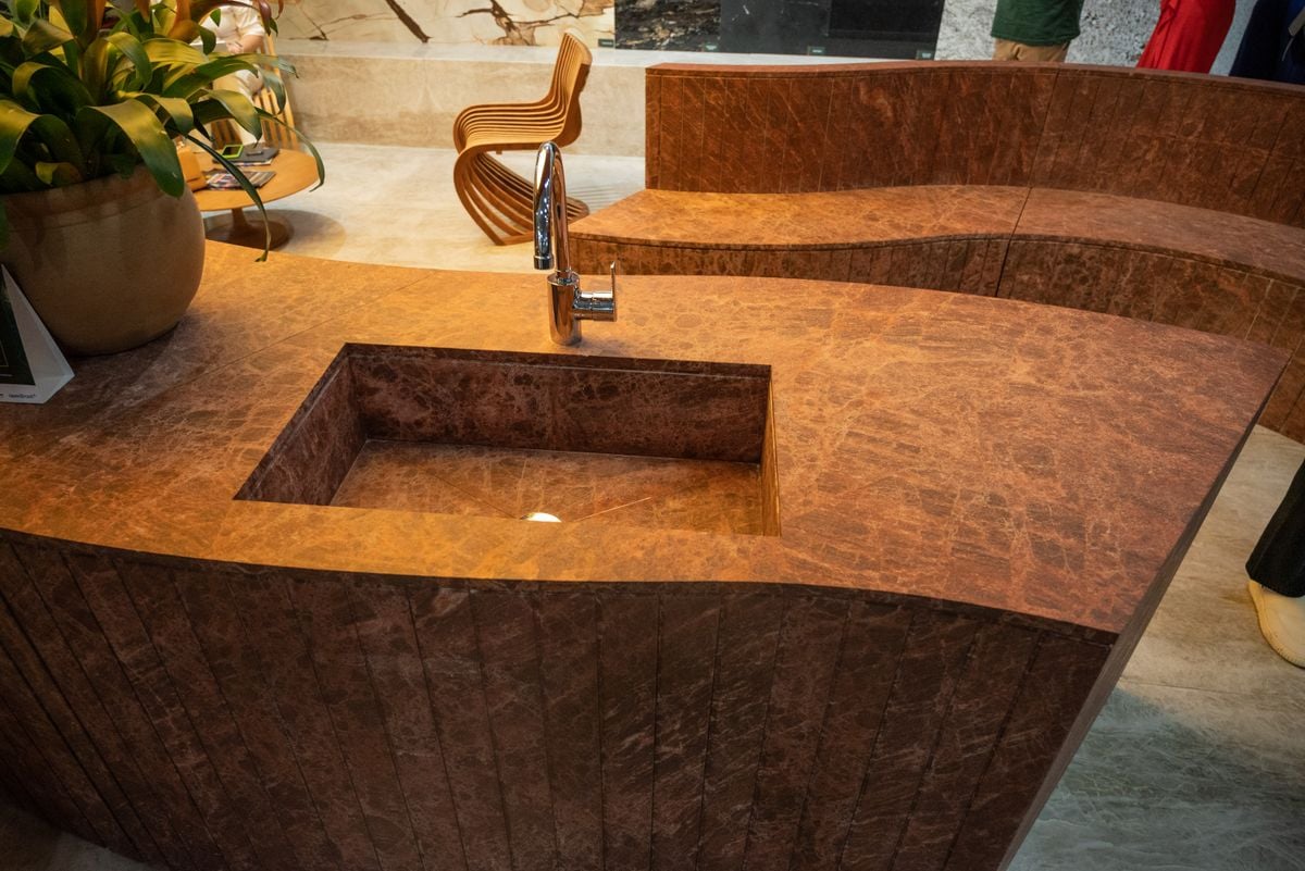A produção mundial de rochas ornamentais já ultrapassa a casa dos 150 milhões de toneladas