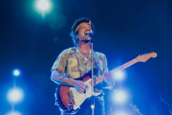 Bruno Mars fez show aclamado no Estádio do Morumbis em São Paulo