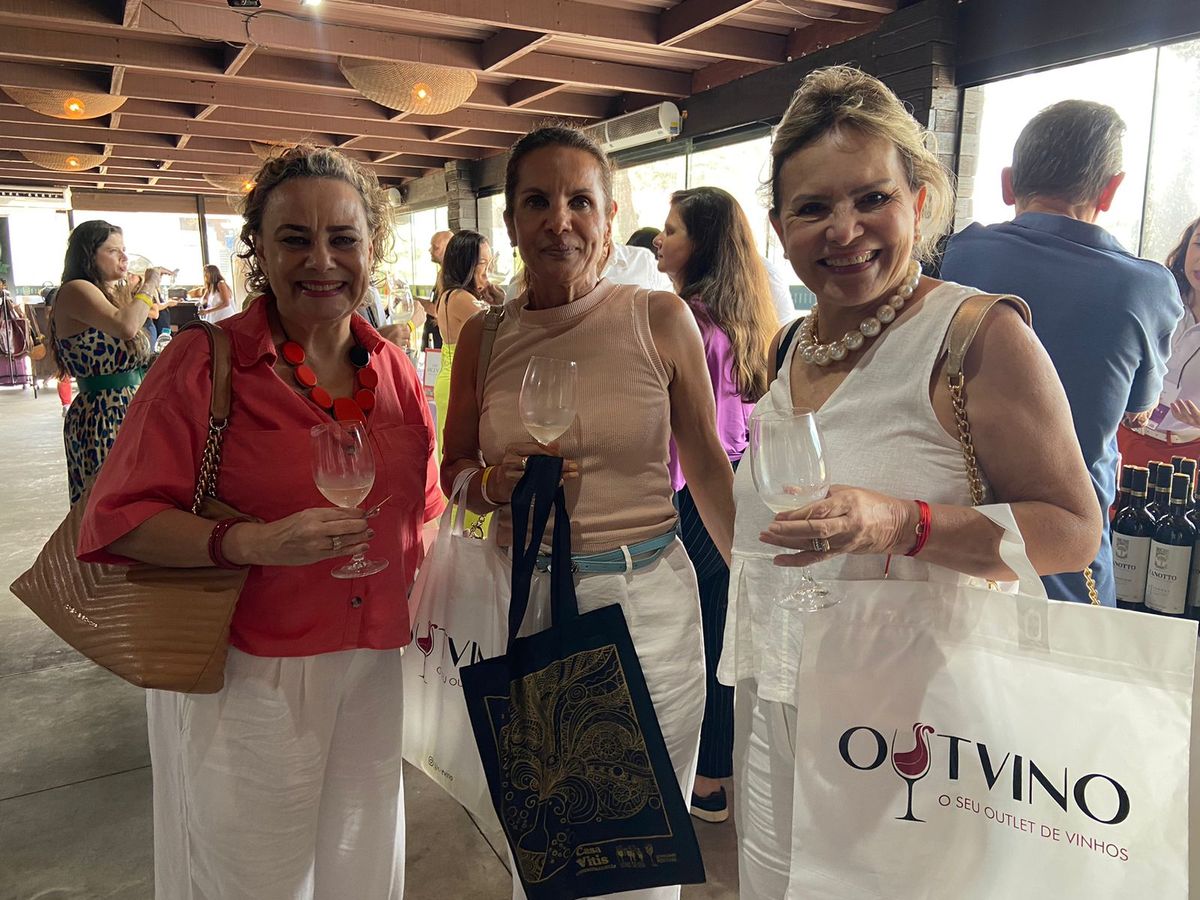 Marli Leite, Márcia Tourinho e Magali Magalhães