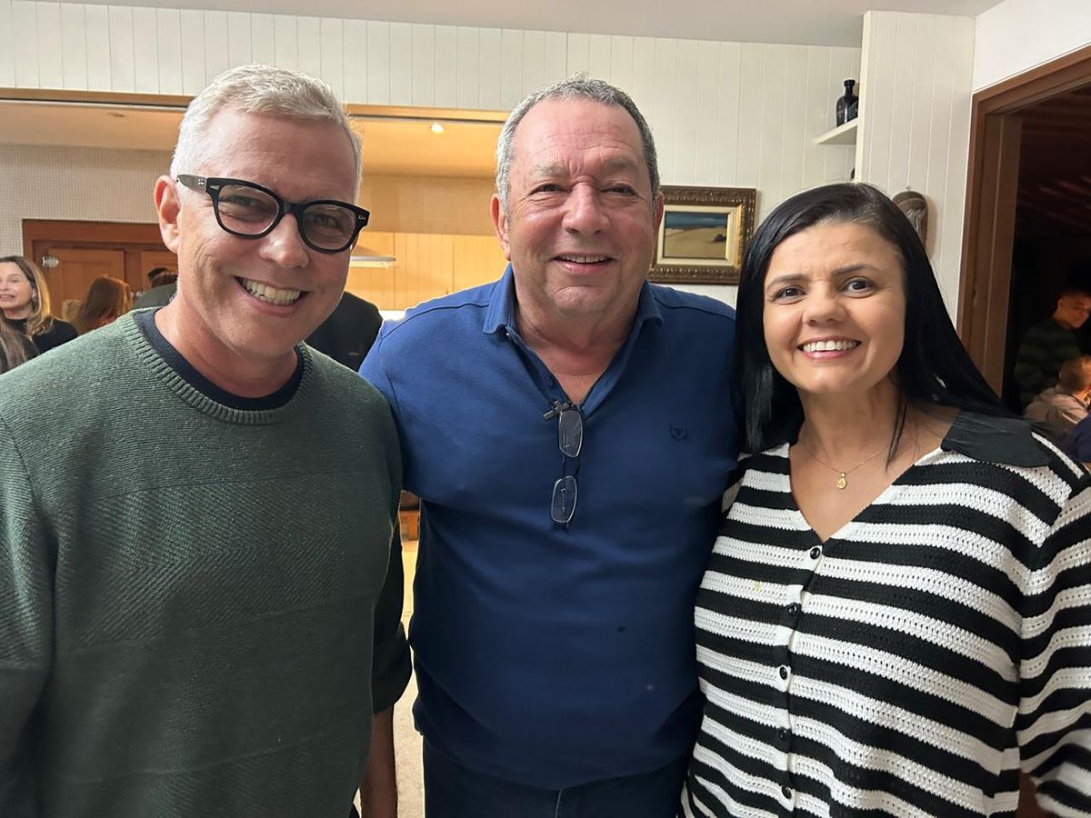 André Hees, Darinho Cruz e Clenya Seixas