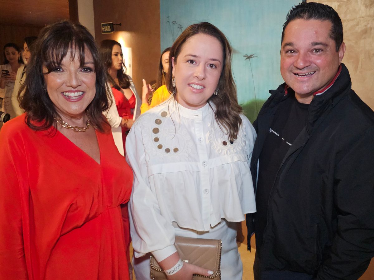 Angélica Araujo, Danielle  e Guilherme Repoles