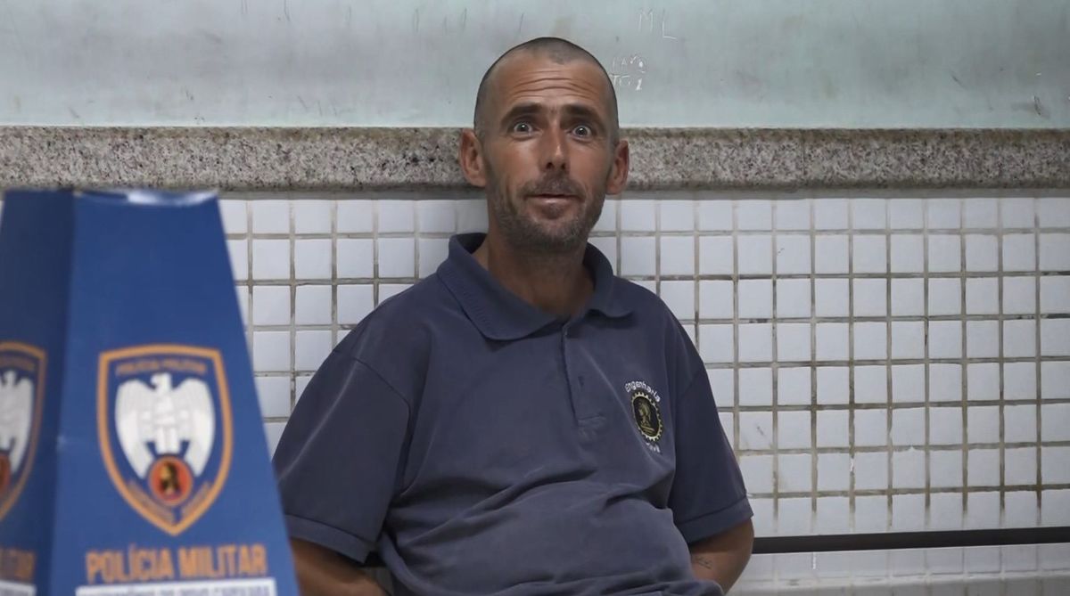 Cícero Machado Costa, 45, preso por roubar ônibus