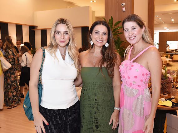 Luciana Morales, Andreia Biccas e Isabella Redighieri