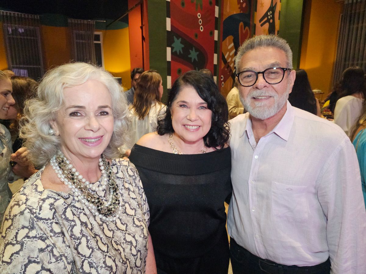 Patricia Asseff, Rita Tristão e Waldir Amâncio