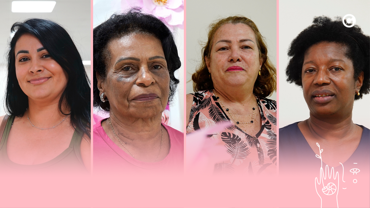 Vanessa, Maria Tereza, Zenilda e Helida: pacientes que lutam contra o câncer de mama