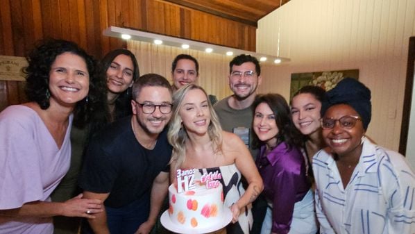 As equipes celebraram as datas em jantar na Casa do Chef Juarez, nesta quinta-feira (31), em Santa Lúcia