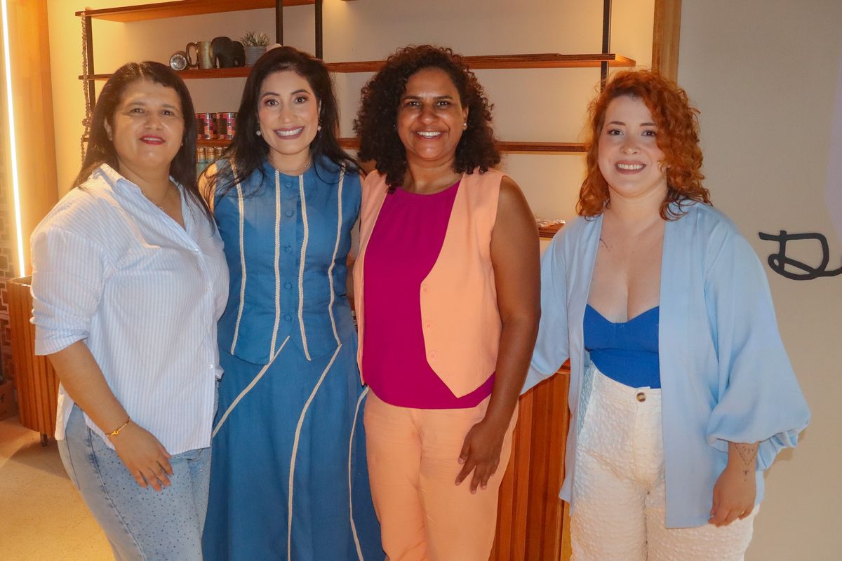 Patrícia Majone, Eliana Gorritti,  Jacqueline Moraes e Jerlyana Depizzol