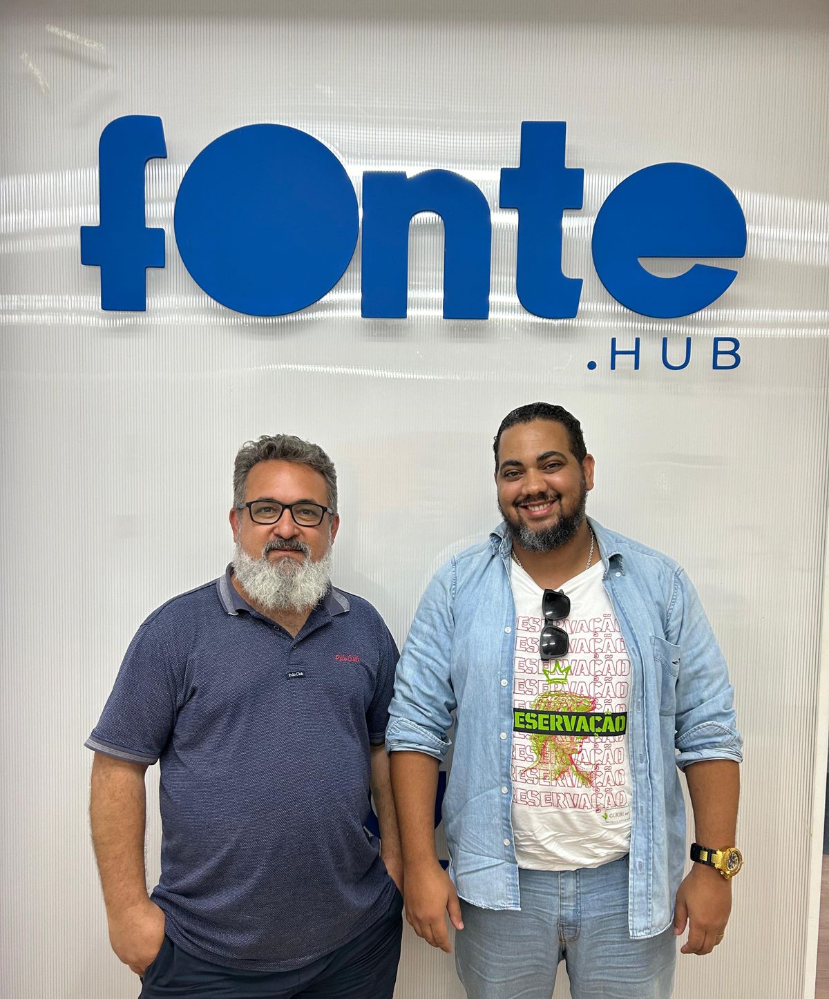 Robson CEO da ModaiTech e Luis Santos CEO da Guriri Co. lançam selo sustentável