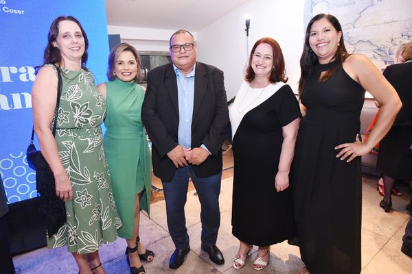 Silvana Galina,Ana Paula Carvalho, Joao Carlos barata,  Cassiane Lanzoni e Erica Cordeiro
