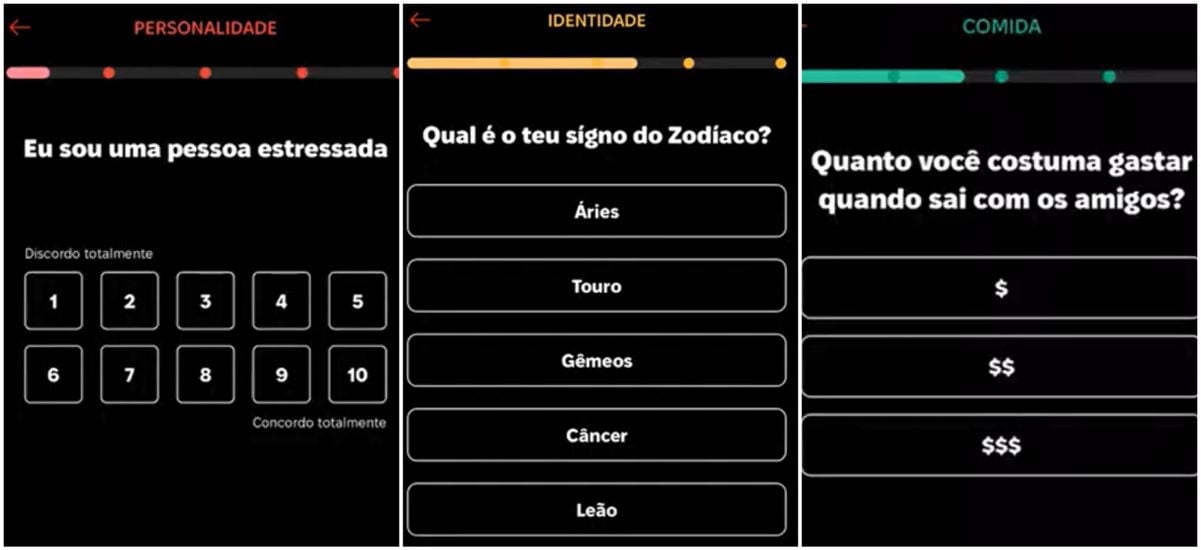 Timeleft faz perguntas sobre personalidade, identidade e gostos pessoais