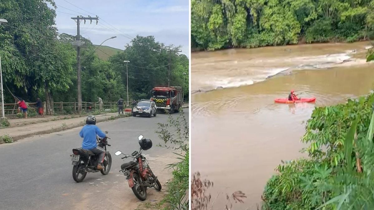 Corpos são encontrados no Rio Itapemirim, em Cachoeiro