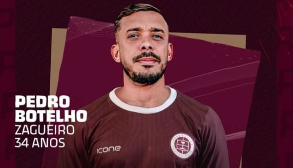 Desportiva anuncia o zagueiro Pedro Botelho nesta segunda-feira