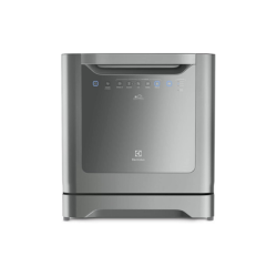 Lava-Louças Electrolux 8 Serviços Inox Compacta com Programa Eco (LE08S) - 127V