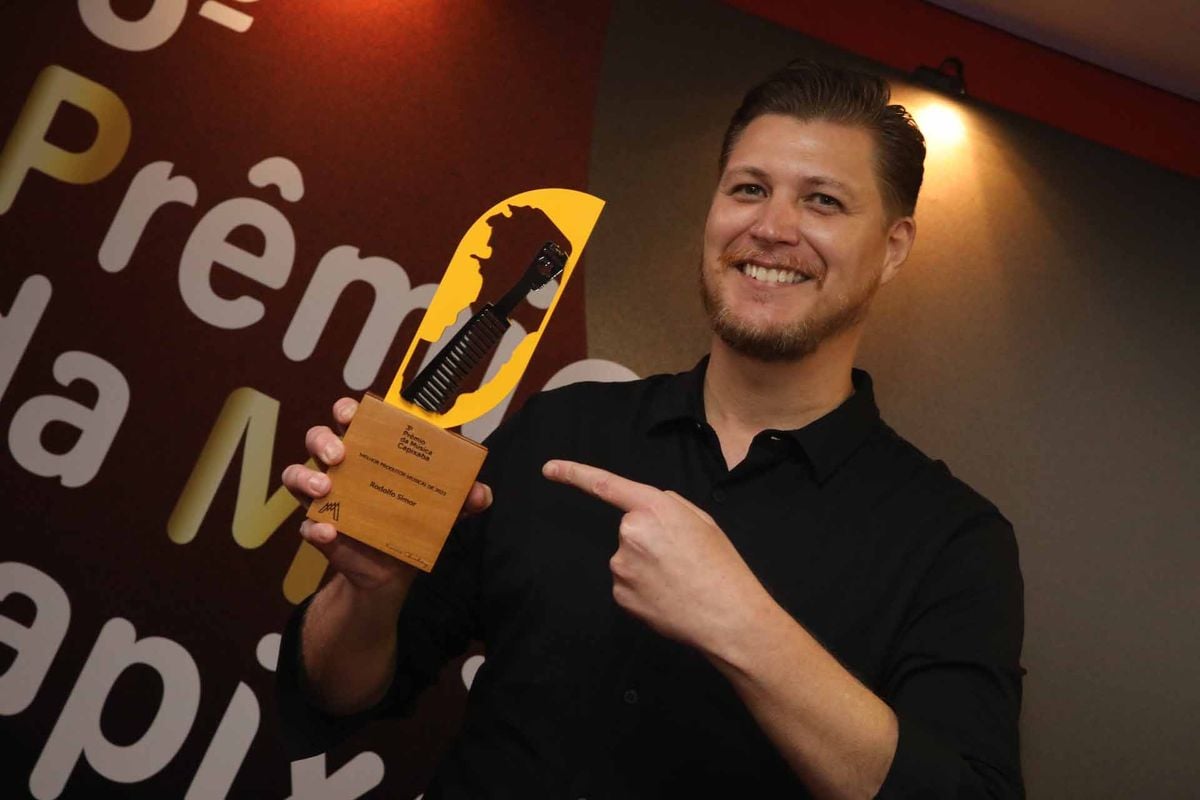 Rodrigo Simor no 3º Prêmio da Música Capixaba