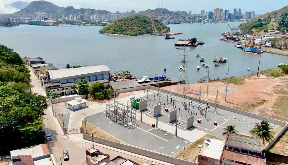 Subestação de energia na Glória, em Vila Velha