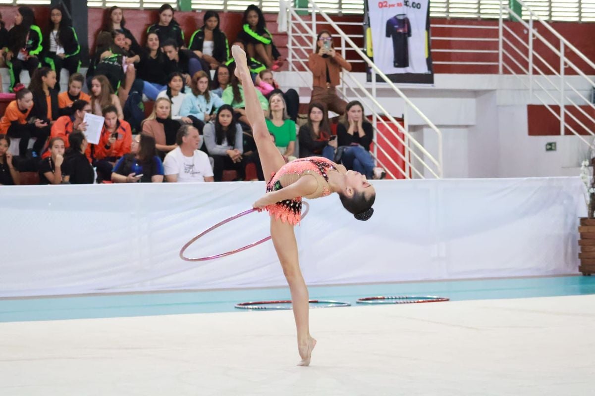 Yasmin Freitas na Ginástica Rítmica