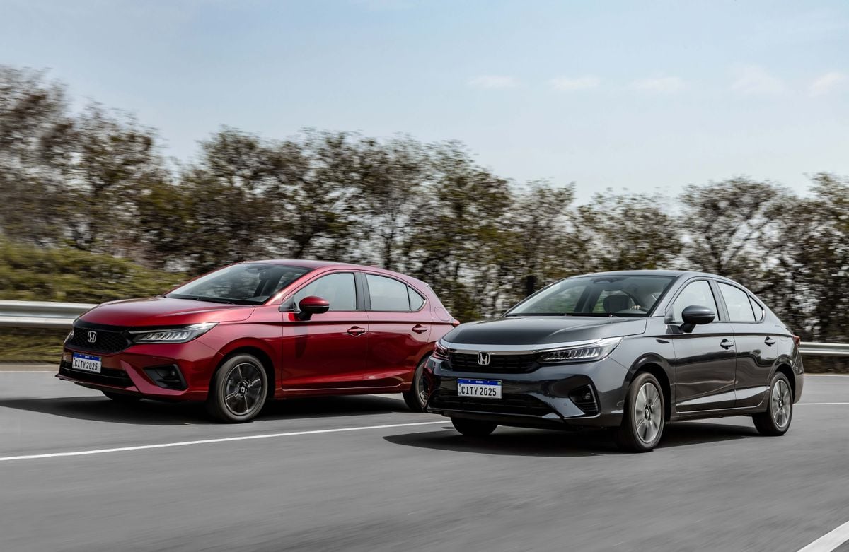 Honda New City Hatch e Sedã