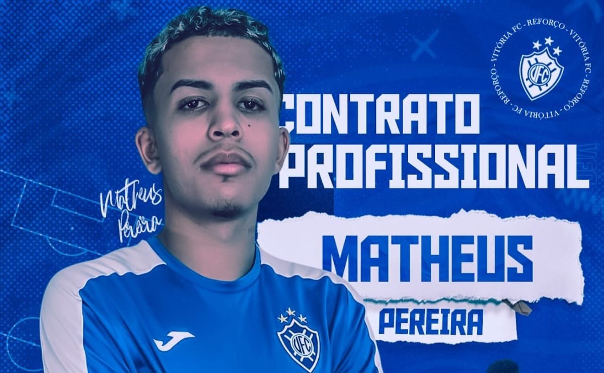 Matheus começou sua trajetória nas bases do América-MG e Vila Nova-GO 