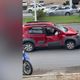 Imagem - Acidente entre carro e moto em cruzamento na Serra deixa três feridos