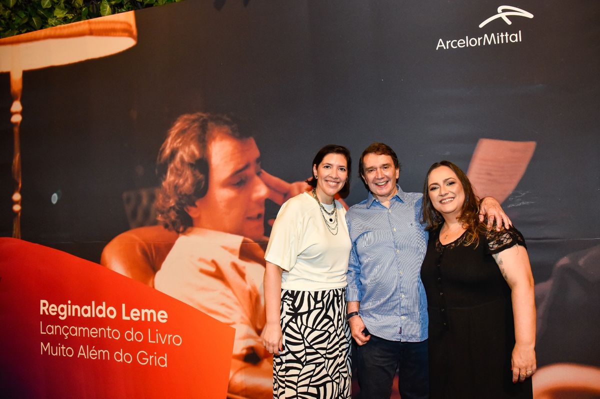 Reginaldo Leme lança 'Muito Além do Grid' em Vitória