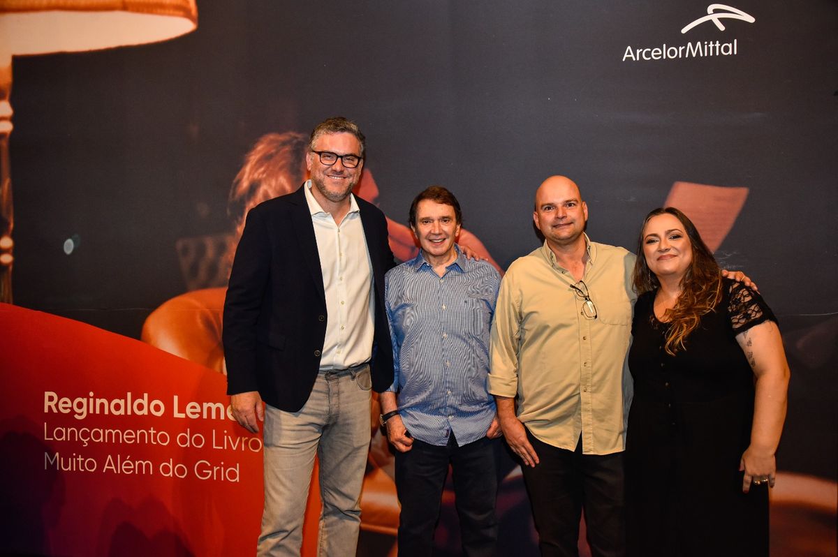 Reginaldo Leme lança 'Muito Além do Grid' em Vitória