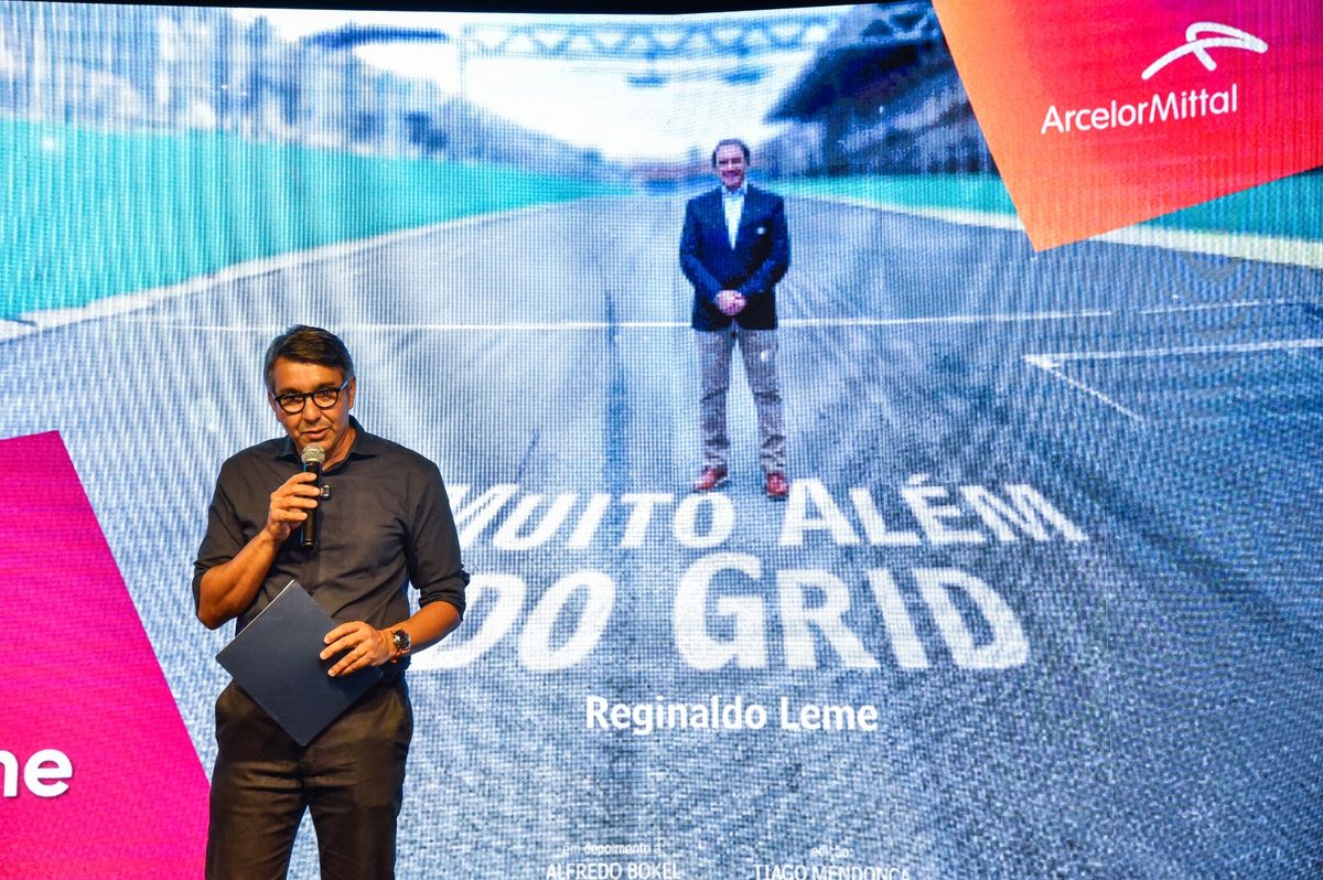 Reginaldo Leme lança 'Muito Além do Grid' em Vitória