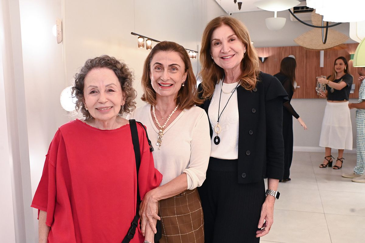 Elza Pinto, Maria Tereza Nader e Josiane Dalvi