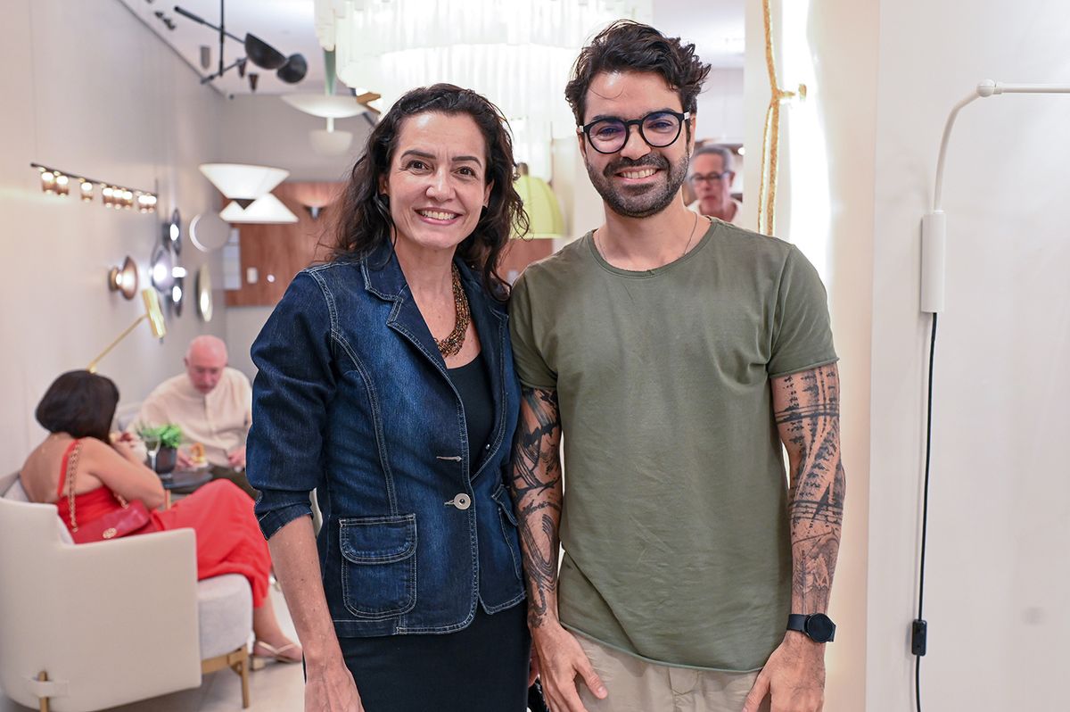 Gabriela Greppe e Otávio Castro