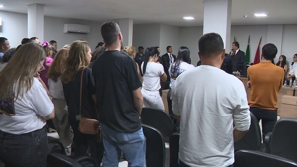 Julgamento no Fórum de Mimoso do Sul 