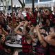 Imagem - As imagens da comemoração dos flamenguistas em Vitória com o título da Copa do Brasil