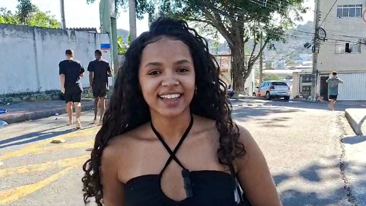 A estudante Emily Carolina Monteiro, 17, fez o Enem pela primeira vez