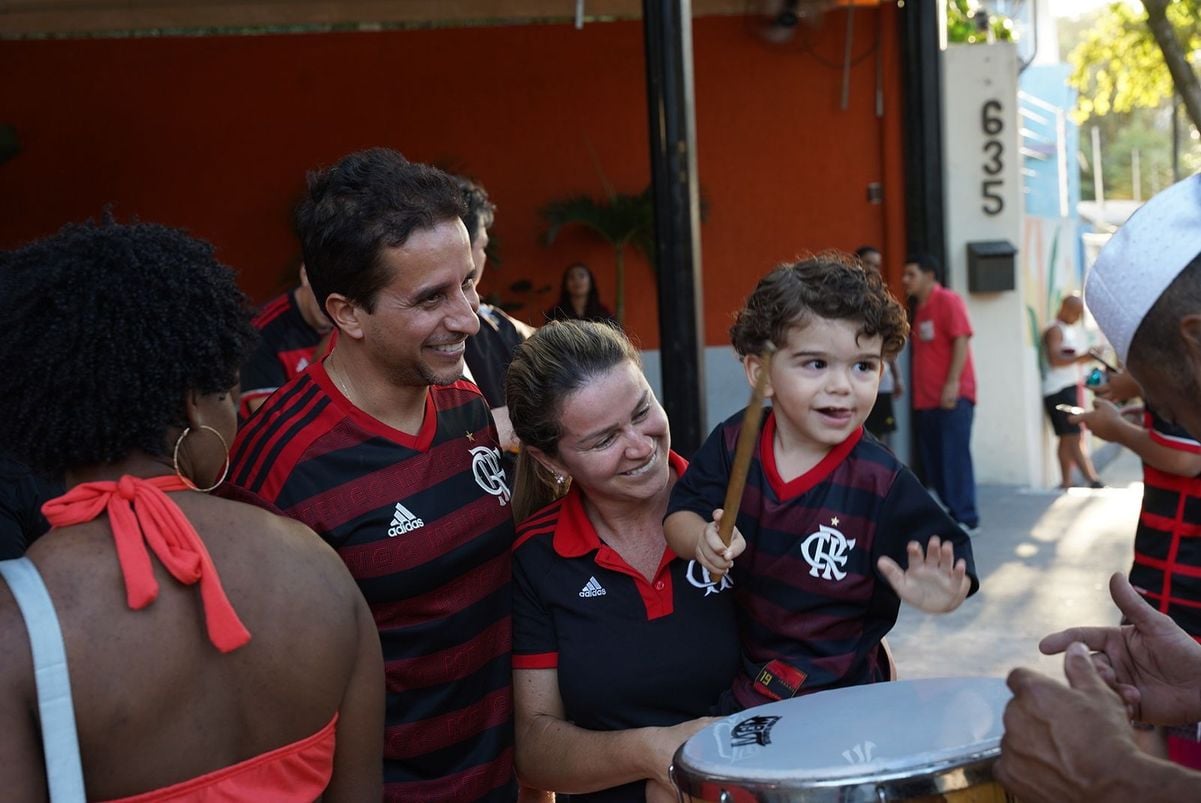 A comemoração da nação na conquista da Copa do Brasil pelo Flamengo por Vitor jubini