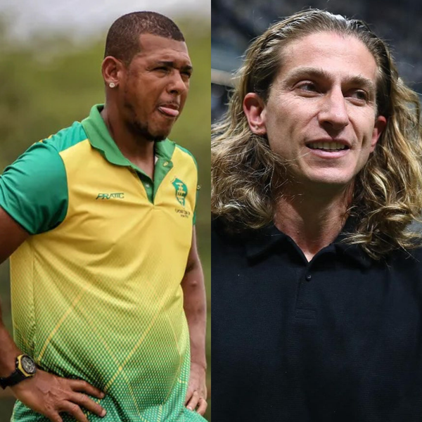 Lambiru e Filipe Luis atualmente.