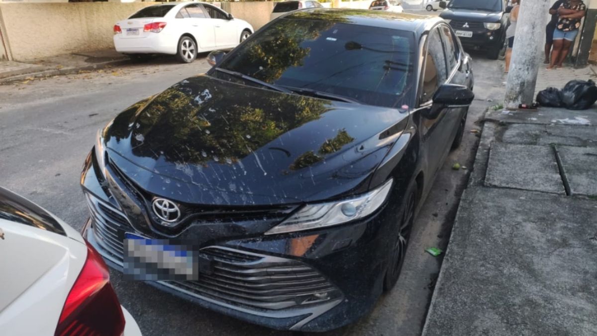 Veículos de suspeitos apreendidos durante operação Aggio por Divulgação | Polícia Civil