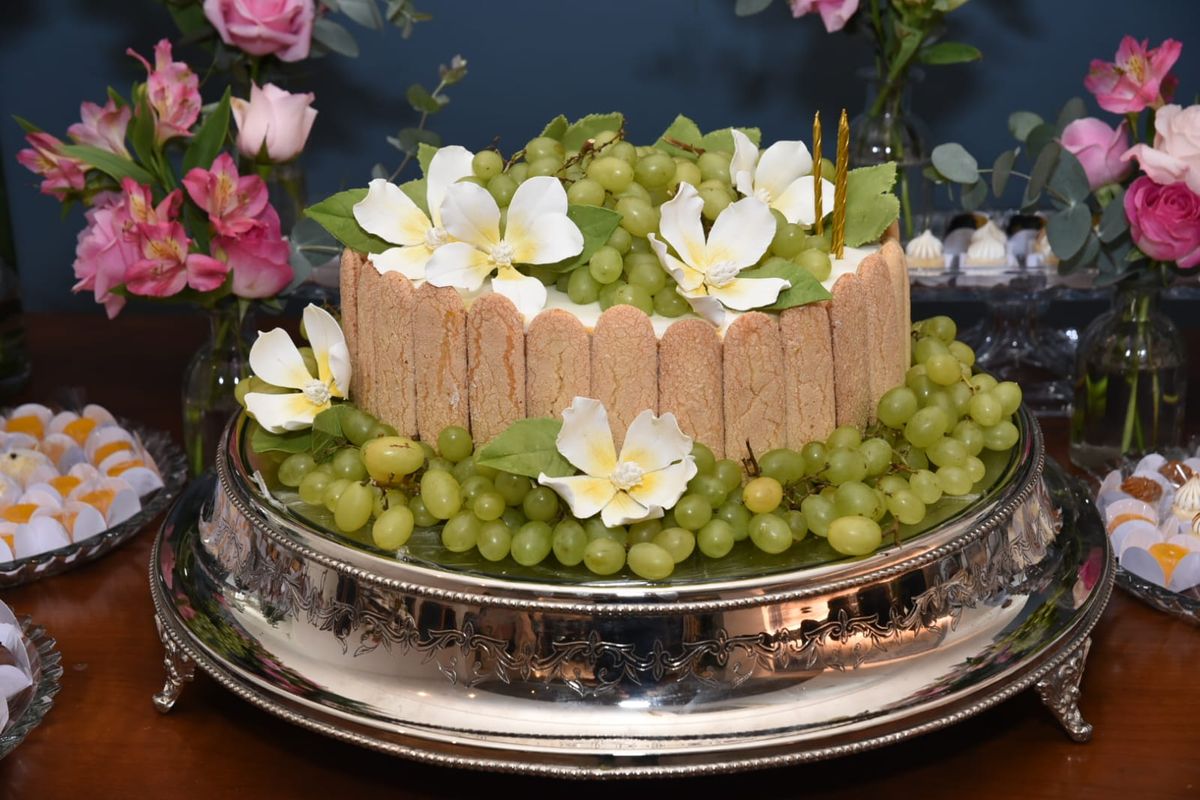 Bolo de aniversário de Gracinha Nader