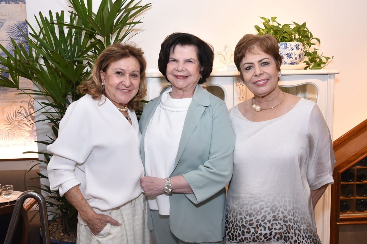 Carlota Gottardi, Teresa Bedran e Sonia Abelha