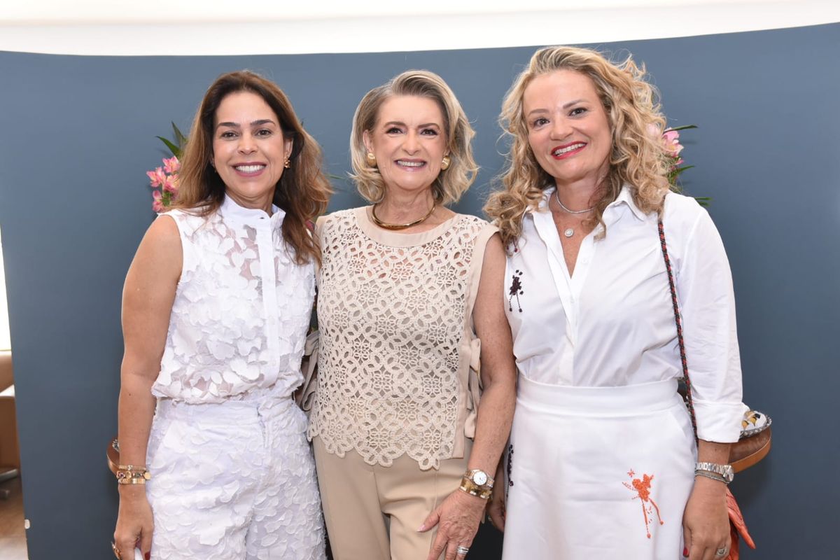 Flavia Abaurre, Gracinha Nader e Letícia Abaurre