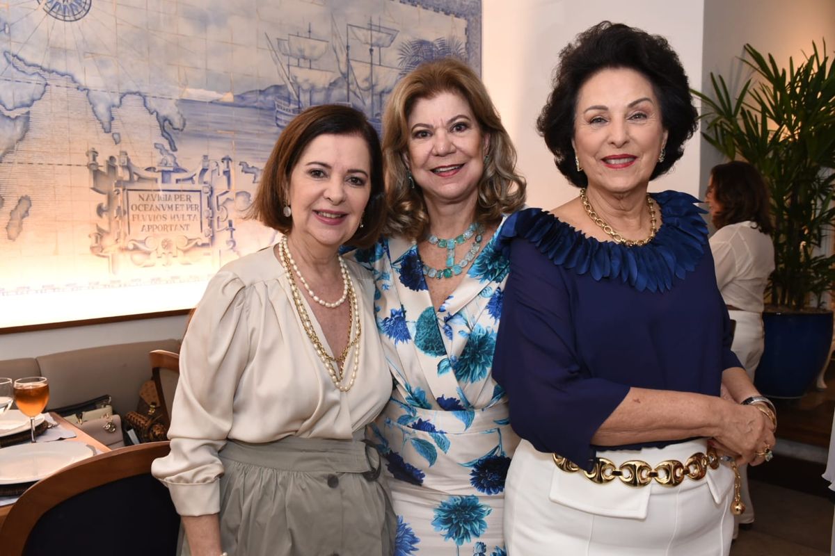 Gracinha Sarkis, Valéria Nemer e Dalva Carone