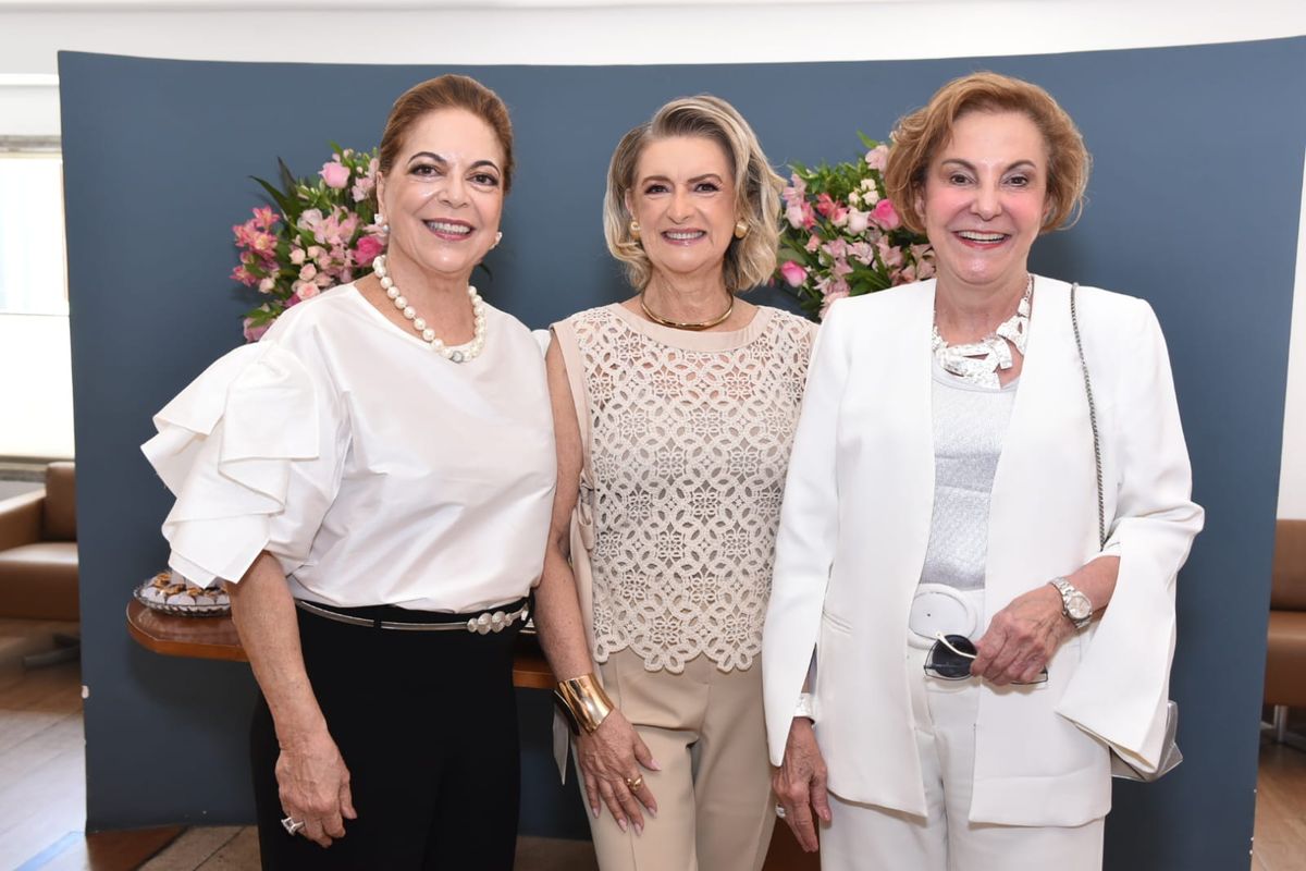 Letícia Pernambuco, Gracinha Nader e Martha Paiva