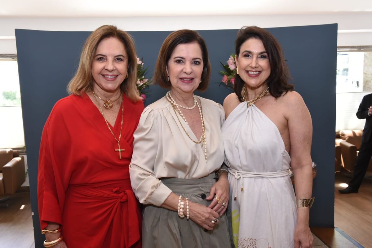Lucia Medina, Gracinha Sarkis e Renata Rasseli