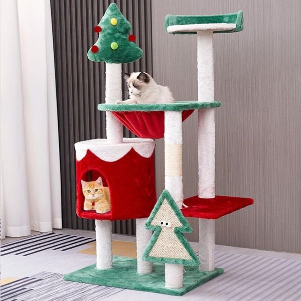 Árvore de Natal para gatos